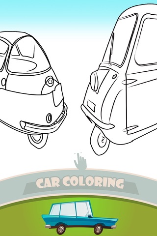 Cars Coloring Book Game - Learning Vehicle for Kids screenshot 2