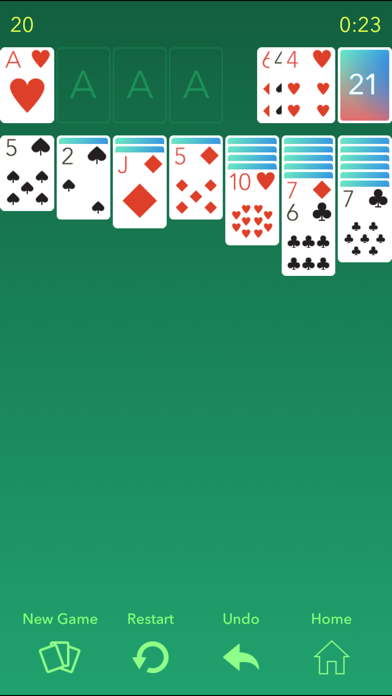 How to cancel & delete Solitaire 7: A quality app to play Klondike from iphone & ipad 1