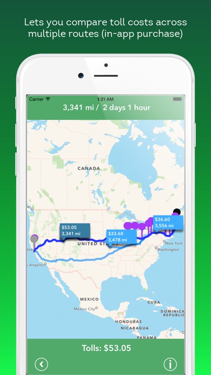 Tollsmart Toll Calculator for Cars, Trucks & RVs