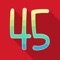 Let's Get 45 or number crush is a number puzzle game,
