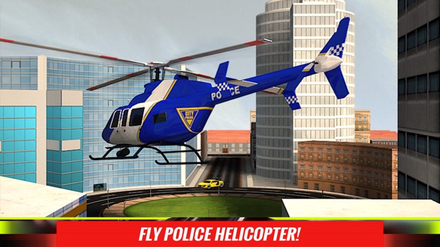 Police Helicopter Pilot Chase Cars 3D Game(圖3)-速報App