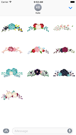 Selfie Flower Crown Stickers(圖2)-速報App