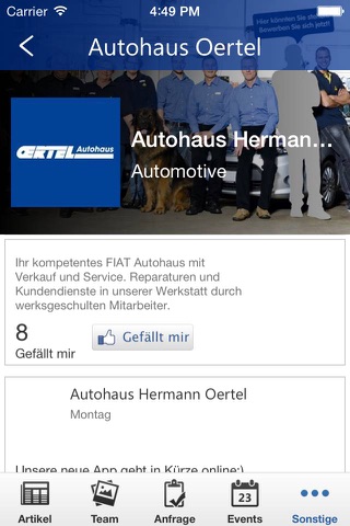 Autohaus Oertel screenshot 3