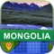 Mongolia offline map mobile application