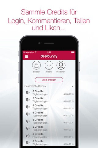 dealbunny.de screenshot 3