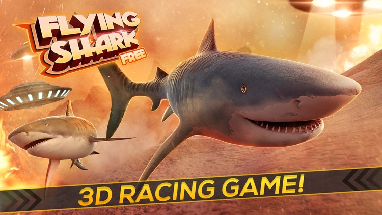 True Flying Shark World: The Wild Animal Simulator