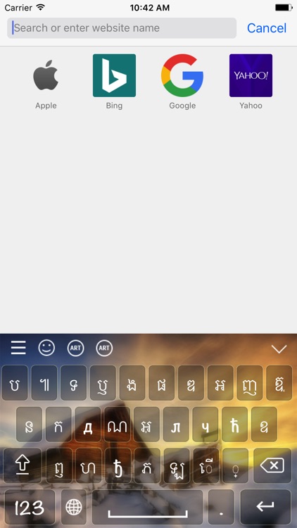 Khmer Keyboard - Write In Khmer screenshot-4