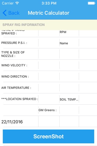 Spray Calibration Calculator screenshot 4