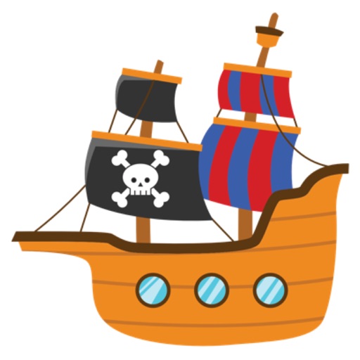 Cute Pirate Stickers For iMessage icon