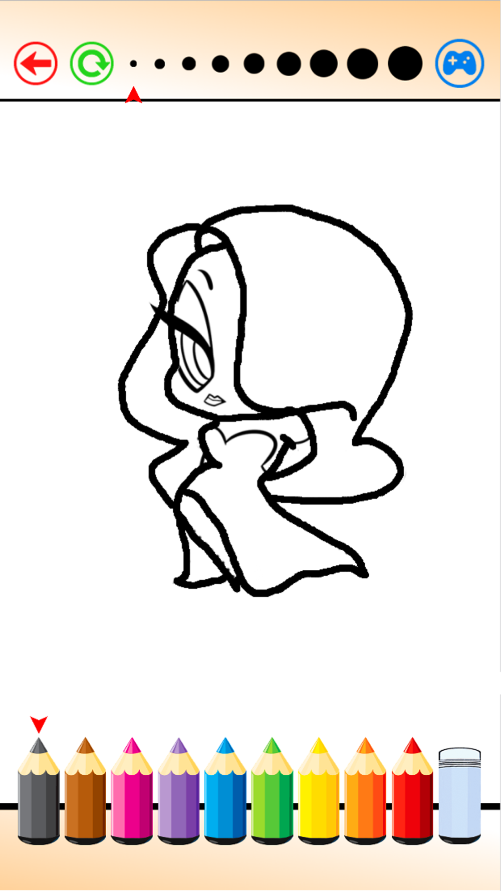 How To Draw Little Princess On Sketch Line Free Download App For Iphone Steprimo Com