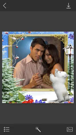 Game screenshot Holiday Christmas Picture Frames - Magic Frames hack