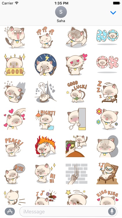 Baby Cat Stickers for iMessage