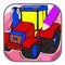 Game Monster Tractor Coloring Page Free Education