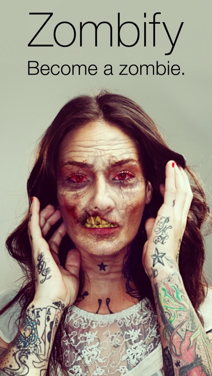 Zombify - Turn yourself into a Zombie screenshot-0