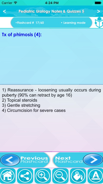 Pediatric Urology Exam Review & Test Bank App - 1300 Study Notes, Flashcards, Concepts & Practice Quiz