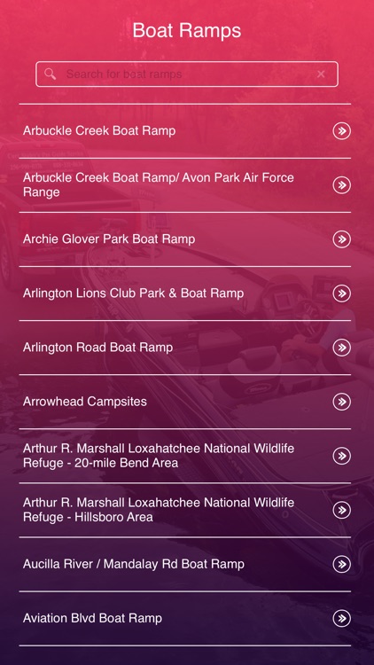 Florida Boat Ramps