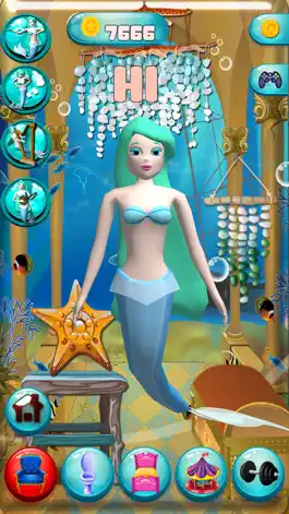 Game screenshot Talking Mermaid mod apk