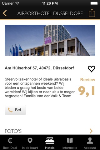 Van der Valk, ValkExclusief screenshot 2