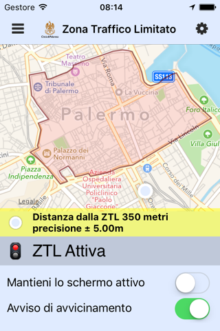 ZTL Palermo screenshot 2