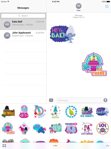 DreamWorks Trolls 2D Stickers screenshot 3