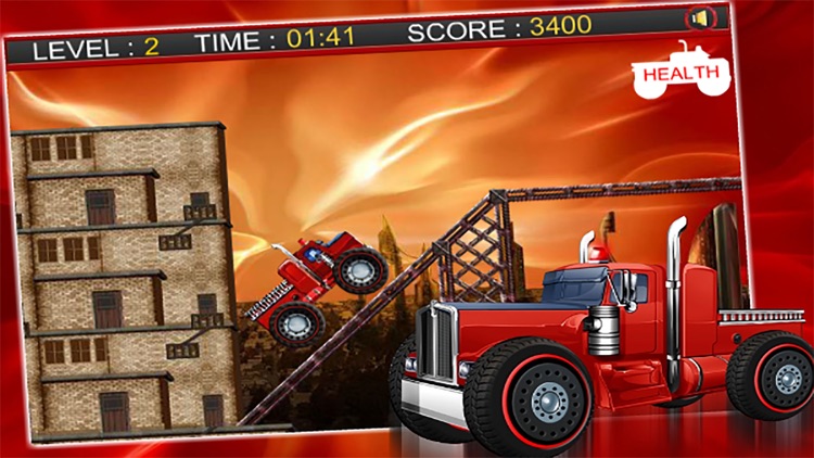 Fire Truck Rescue : Racing Simulator