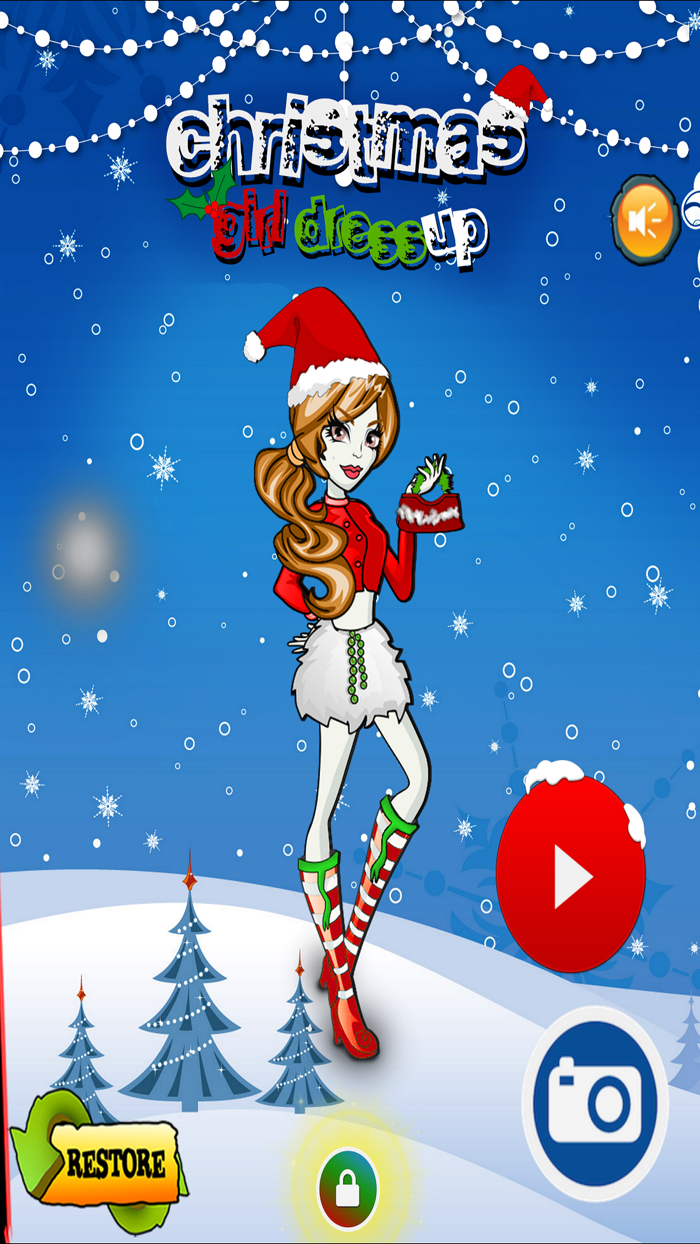 Dress up christmas girl - crazy makeover tour