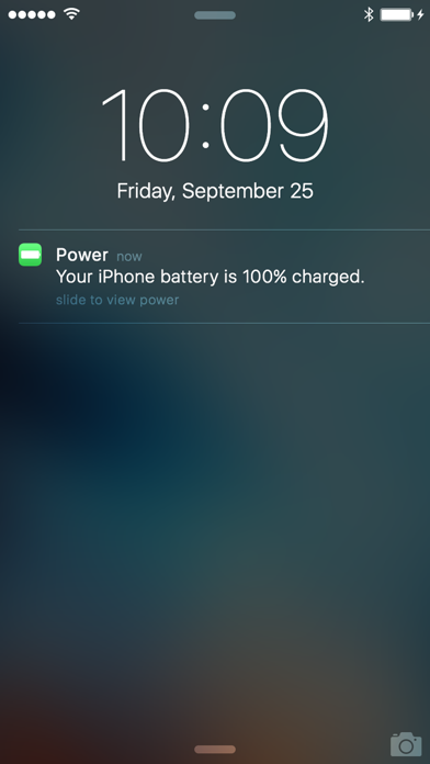 Screenshot #1 pour Power - Glance at battery life