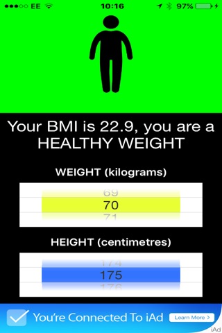Body Mass Index Calculator screenshot 2