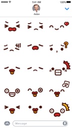 Doodle Faces - Animated Stickers Captura de tela 4