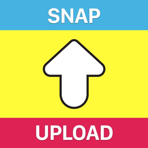 Snap Upload Free for Snapchat: Upload snap pics Icon