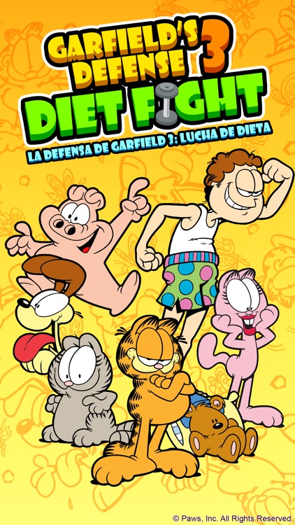 La Defensa de Garfield 3: Lucha de Dieta