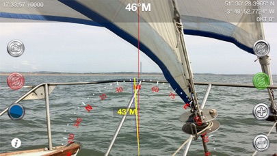 Compass Eye - Marine Navigation and Bearings AR Compass Screenshot 1