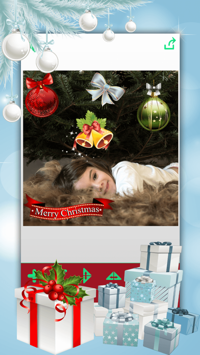 How to cancel & delete Christmas Photo Booth: Xmas Sticker Picture Editor from iphone & ipad 4