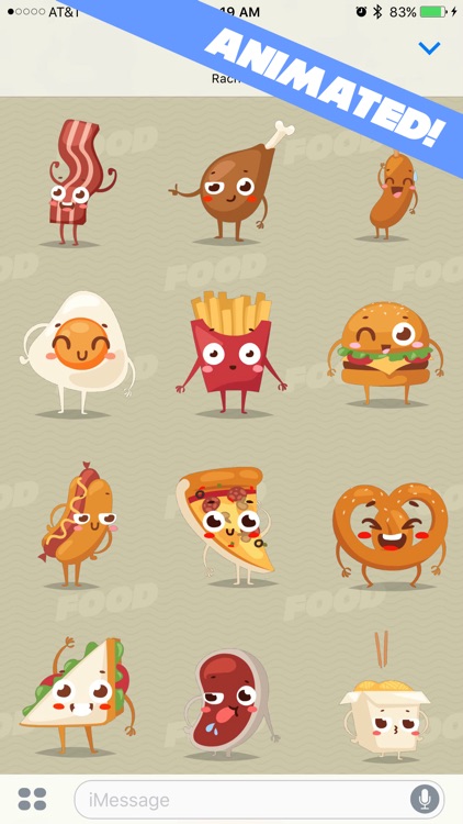 Fast Food Stickers