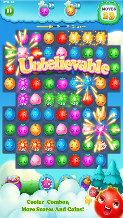 Candy Fruit King - Match 3 Splash Free Games screenshot-3