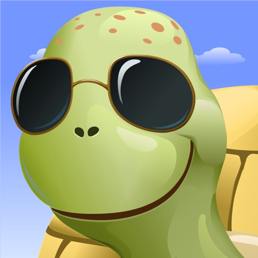 Turtle Run and Jump Icon