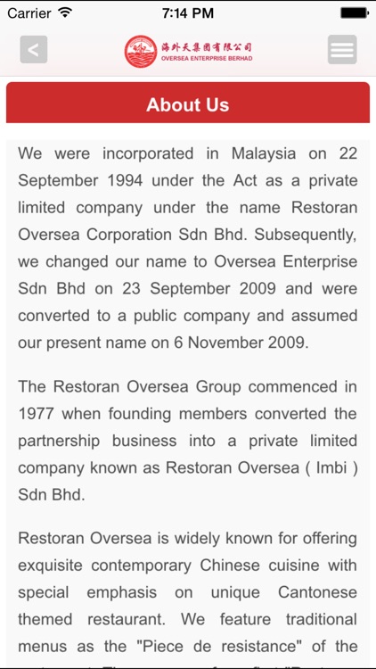 Oversea Enterprise Berhad Investor Relations screenshot-4