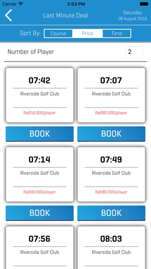 1-18 Golf - First in Golf Booking App in Indonesia(圖2)-速報App