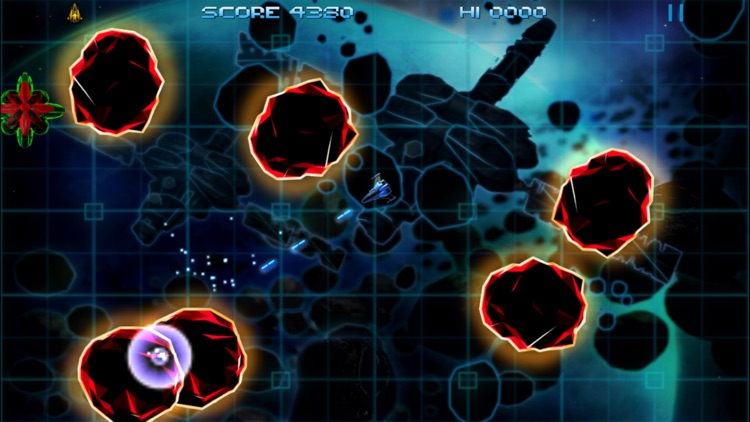 Retro Dust - Classic Arcade Asteroids Vs Invaders FREE