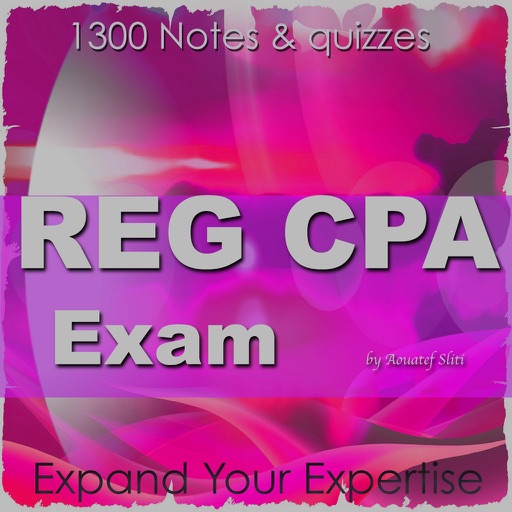 REG CPA for self Learning & Exam Prep 1300 Q&A