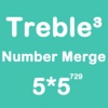 Number Merge Treble 5X5 - Sliding Number Block