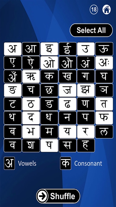 Hindi Flash Cards (De... screenshot1