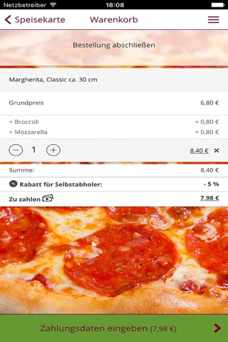 Pizzeria Verona Wiesbaden screenshot 2
