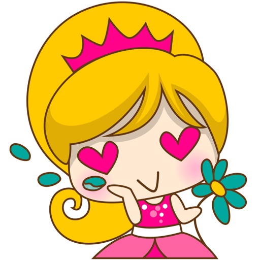 Princess Kayla for iMessage Sticker icon