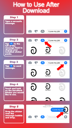 SarcMark - Sarcasm Punctuation Stickers(圖4)-速報App