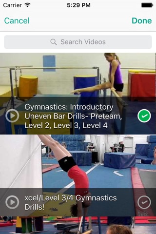 InfiniteGymnastics Practice Planner screenshot 4