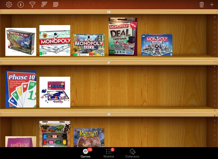 Board Game Collectors for iPad