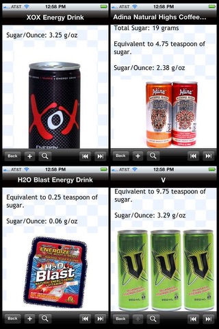 Sugar Levels in Drinks screenshot 2