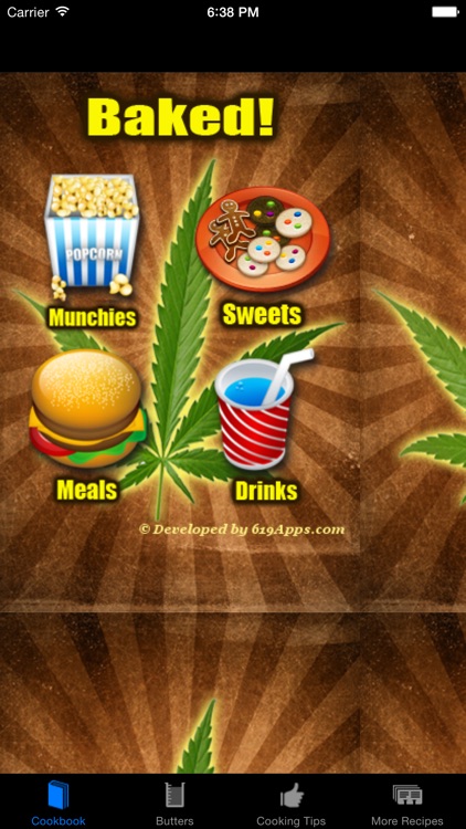 Baked! - 50 New Medical Marijuana Cookbook Recipes screenshot-1