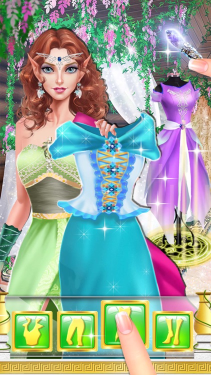 Magic Elf Princess - Makeup & Dress up Game